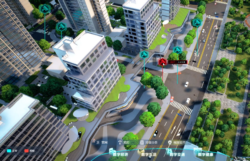如何对实景地图进行3D建模，做出虚拟仿真的智慧街道？(图1)